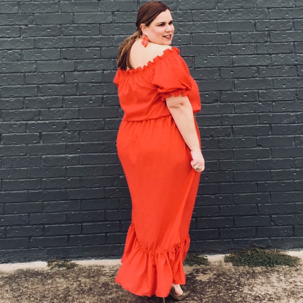 Jessica London Maxi Dress 🧡 - Picture 5 of 7